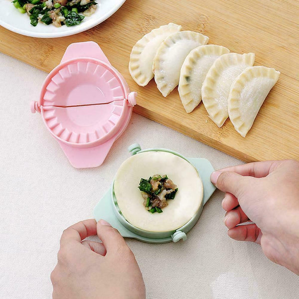 Pastry Tool Plastic Dumpling Tool Maker Dough Press W0D6 Kitchen Accessory H0H1