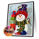 5D DIY Diamond Painting Snowman Cartoon Full Round Drill Mosaic Art Pictures