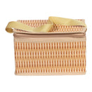Woven Cooler Bags Waterproof Wicker Picnic Basket Rattan Bag Lid and Handle