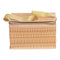 Woven Cooler Bags Waterproof Wicker Picnic Basket Rattan Bag Lid and Handle