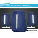 Reflective Waterproof Bag Rain Cover Outdoor Safety Covers (Dark Blue 60L) Newly