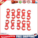 10pcs Cycle Bike Bicycle MTB Brake Gear Cable S Style Clips House Hose Guid