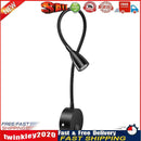 LED Flexible Gooseneck Spotlight 360 Degree Rotation Bedside Lamp (Black) Newly