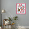 14CT Cross Stitch Kit Flowers Print DIY Embroidery Needlework Sets (H590)