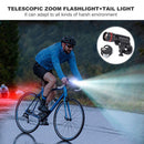 LED Mountain Bike Cycling Safety Warning Light Set Strong Flashlight Bicycle