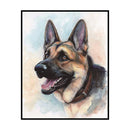 11CT Dog Counted Embroidery DIY Full Cross Stitch Cotton Thread Animal Wall Art