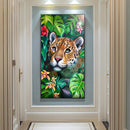 DIY Diamond Painting Kits Full Round Drill Tiger Mosaic Picture Home Decoration