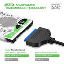 SSD 2.5 Inch USB 3.0 To SATA 22 Pin Converter Adapter Cable Hard Disk Driver