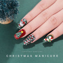 Durable Christmas Nail Stamping Plates Stainless Steel Manicure Tip Art Tool