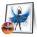 5D DIY Full Drill Diamond Painting Novelty Ballet Dancer Cross Stitch Embroidery
