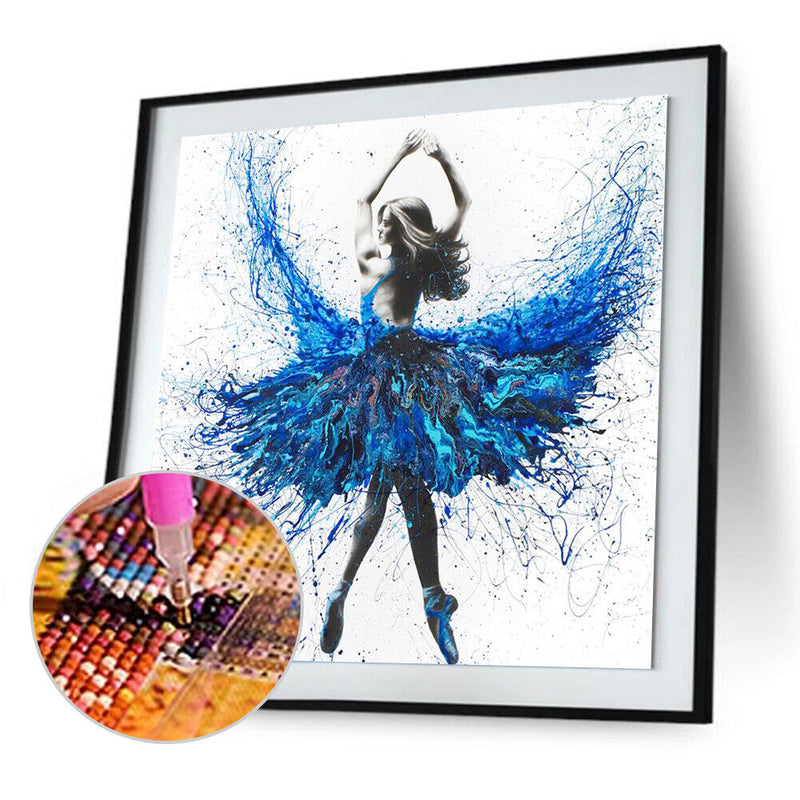 5D DIY Full Drill Diamond Painting Novelty Ballet Dancer Cross Stitch Embroidery