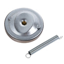 Pipe Spring Clip-on Thermometer Temperature Pressure Gauge 63mm 0 / 120C Thermal Pa
