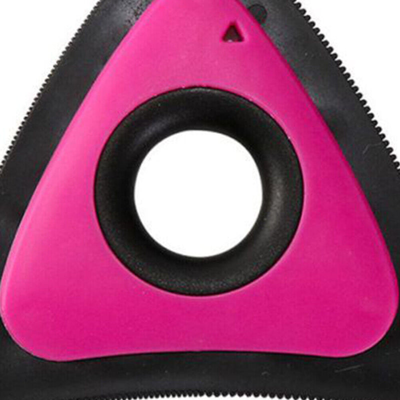 Dog Cat Hair Remover Brush Pet Lint Fur Carpet Sofa Lint Scraper (Rose Red)
