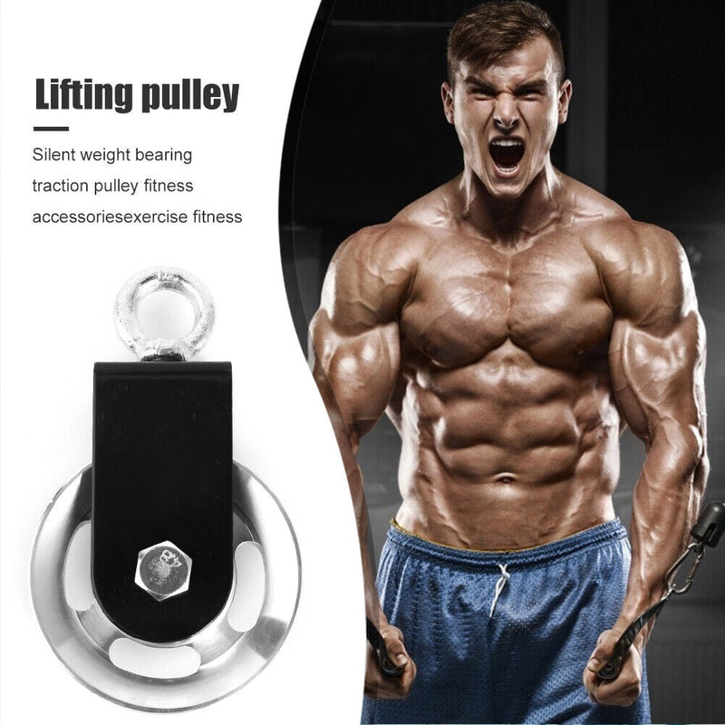 Mute Fitness Strength Workout Lifting Pulley Bearing Heavy Workout Equipment