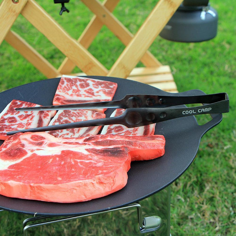 Barbecue Tongs Food Clip Stainless Steel BBQ Tweezers Kitchen Cooking Tools