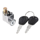 Universal With 2 Keys Battery Box Lock E-Bike Power Switch Electric Bicycle