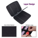 Wrist Watch Strap Storage Bag 48 Slots Watchband Organizer Pouch (Black) Newly