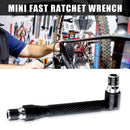 L-Shaped Double Head 1/4-Inch Socket Wrench Clamp Screwdriver Home Hand Tools