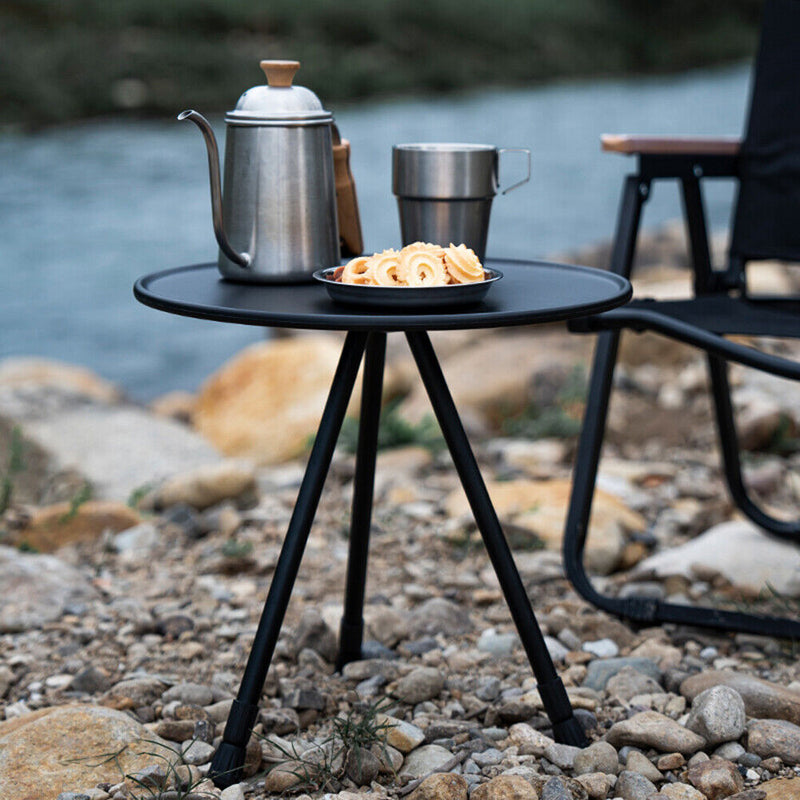 Mini Portable Folding Camping Table Tea Coffee Tripod Table Desk for Outdoo