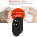 PORTABLE ELECTRIC HEATER UK PLUG IN WALL FAN HEAT SETTING 500W REMOTE CONTROL