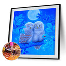 5D Diamond Painting DIY Owl Full Drill Round Rhinestone K123