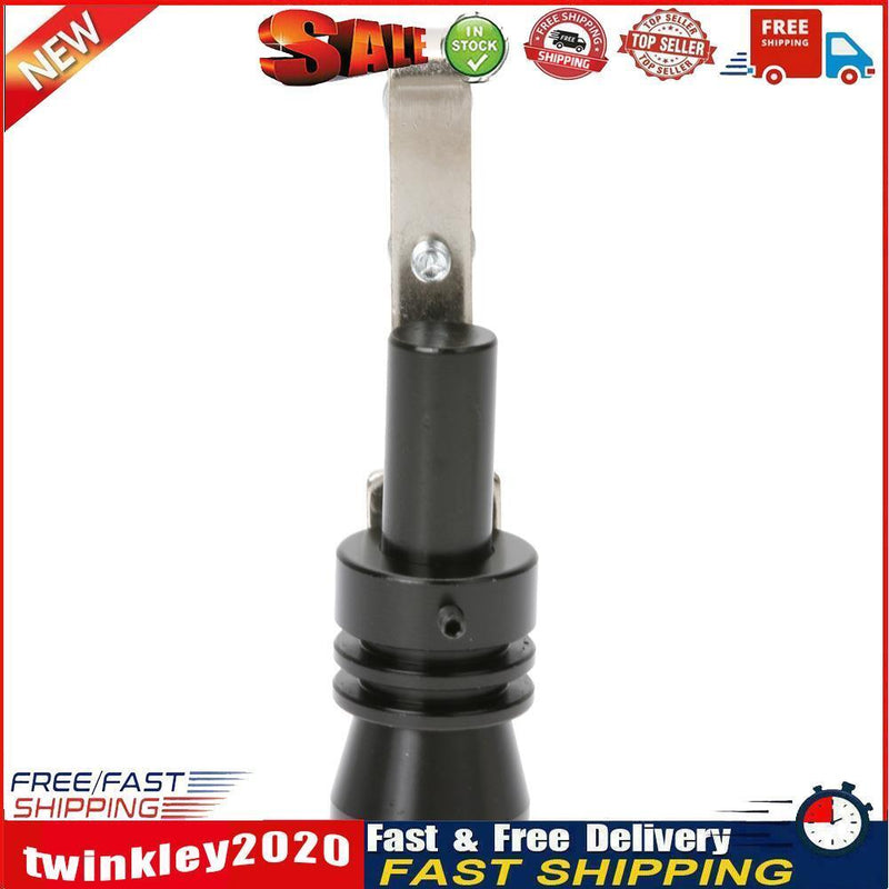 Size L Universal Car Turbo Sound Whistle Muffler Exhaust Pipe Newly
