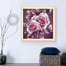 Rose 5D Diamond Painting Embroidery DIY Craft Cross Stitch Home Decor(Pink