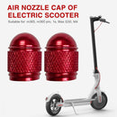 2pcs Electric Scooter Valve Stem Cap Dust-proof Cover for M365 Pro (Red) Newly