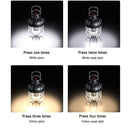 Retro Camping Light Portable Multi-function Rechargeable Camp Lamp (Black)
