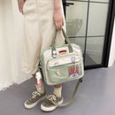 Korean Student Schoolbag Japanese Nylon Backpack Girl Travel Totes Shoulder Bags