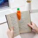 Silicone School Supplies Office Stationery Carrot Bookmark P6K1 Mark B0W2 s N2Q5