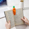 Silicone School Supplies Office Stationery Carrot Bookmark P6K1 Mark B0W2 s N2Q5