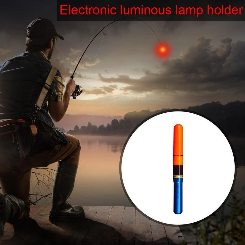 Portable Luminous Light Stick Electronic LED Sea Fishing Float Tube (Red)