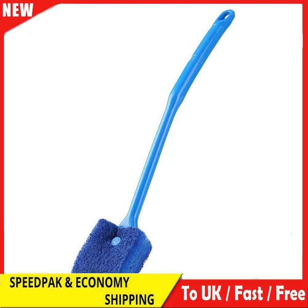 Long Handle Fish Tank Glass Wipe Algae Cleaner Glass Brush Aquarium Accessories