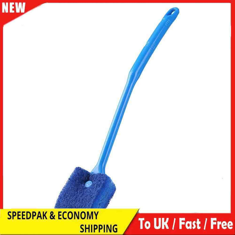 Long Handle Fish Tank Glass Wipe Algae Cleaner Glass Brush Aquarium Accessories