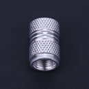 4PCS ALUMINUM ALLOY CAR TIRES WHEEL STEM TIRE VALVE WHEEL AIR PORT DUST