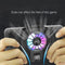 Phone Cooler Cooling Fan Frozen Digital Display Phone Radiator Ambient Light