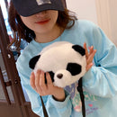 Girl Fashion Panda Shape Shopping Bag Travel Women Mobile Phone Pouch Handbag