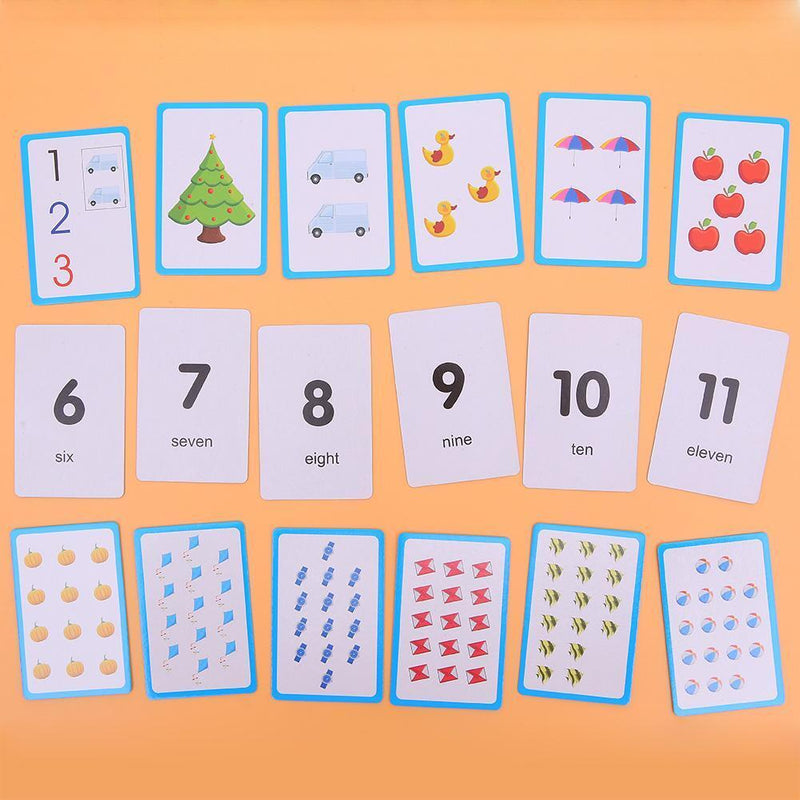 ABC English Alphabet Card 123 Writing Card Children Educational Toys (123) Newly