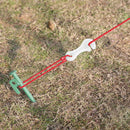 Windproof Cord Fixing Buckle Canopy Rope Tensioner Stopper Camping Accessor