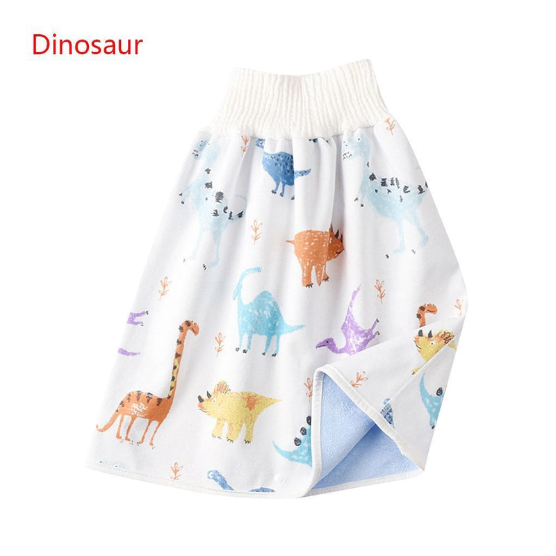 Diaper Skirt Shorts Anti Bed-wetting Toilet Training Pants Cotton Bamboo Fiber
