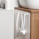 Retractable Hook - Pull Out Hanger Ideal for Bathroom Kitchen Bedroom - 4 Hooks