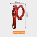 Bike Water Bottle Holder Adapter Single Screw MTB Cup Rack Clip (Red) Newly