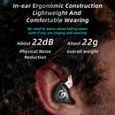 GK G1 Wired Earphone Dynamic HIFI Noise Cancelling Earbuds (Black with Mic)