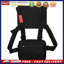 Hip Hop Vest Bag Men Women Oxford Cloth Waistcoat Streetwear Shoulder Belt
