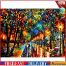 Painting By Numbers Kit DIY Romantic Stroll Canvas Oil Art Picture Craft