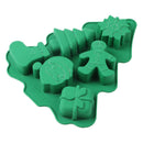 Snowflake Santa Snowman Shape Christmas Baking Mold Christmas Silicone Mold