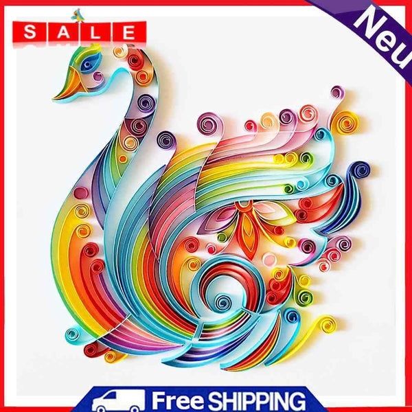 5D DIY Full Drill Round Shape Calligraphy Painting Rhinestone Craft Diamond Kits