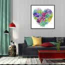5D DIY Full Drill Diamond Painting Heart Cross Stitch Mosaic Kit Home Wall Ar