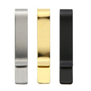 5pcs Metal Stainless Steel Money Clip Holder Folder Collar Clip(Drawing)